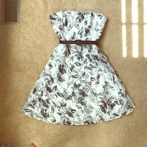 Black and white dress